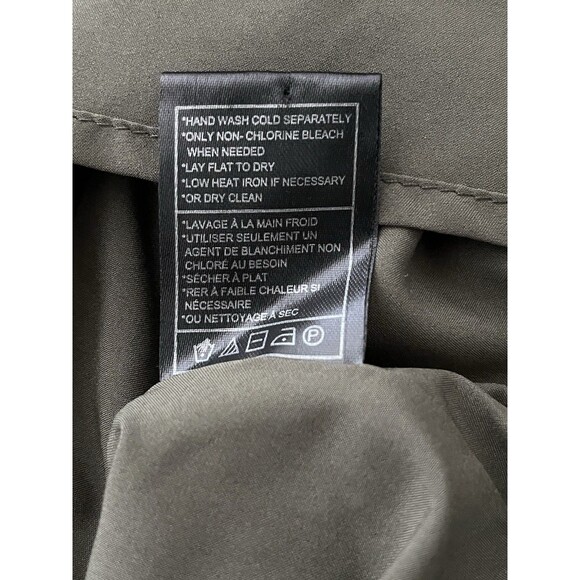 Steve Madden Women's Olive Floral Smocked-Neck Flutter Sleeve Maxi Dress Size L - Picture 8 of 12